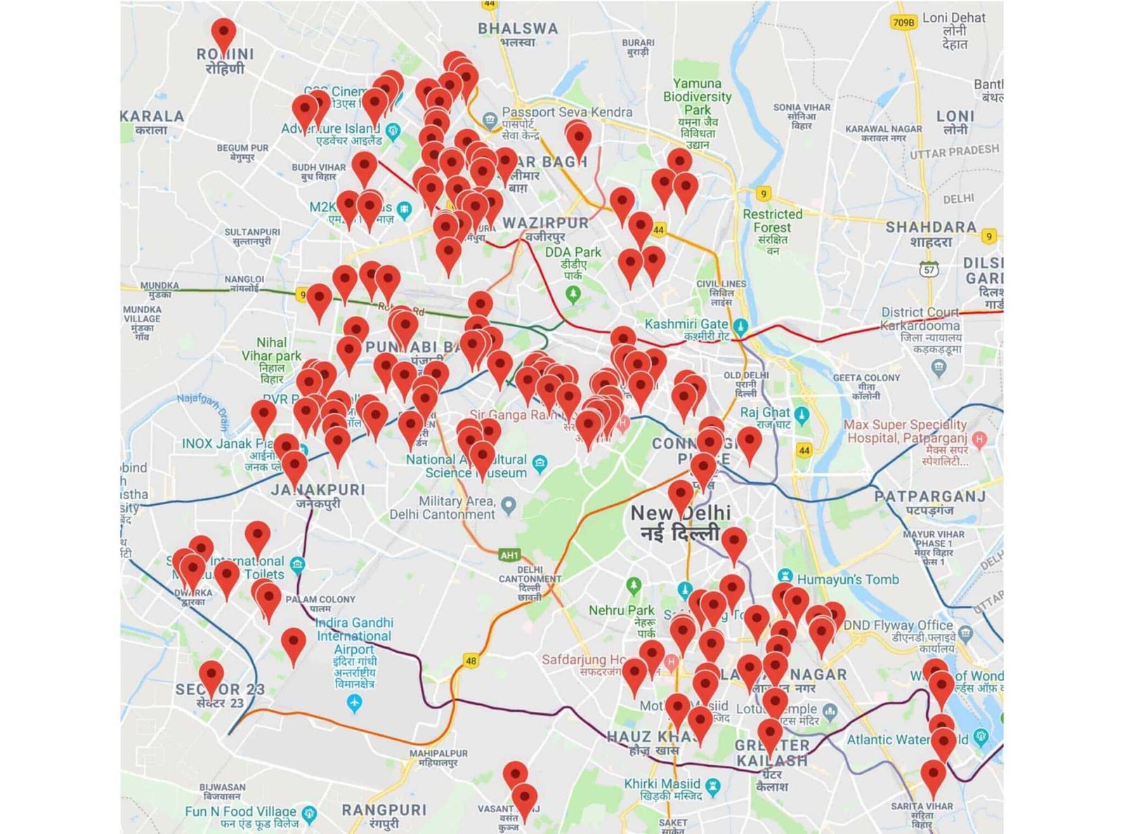 zerobeli map